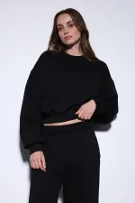 Antioch Black Basic Women's Sweatshirt