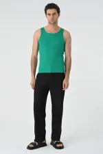 Débardeur homme Antioch vert canard coupe slim