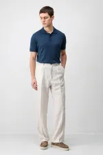 Antioch İndigo Comfort Slim Polo Yaka Erkek Triko T-Shirt