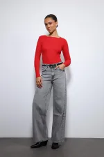 T-shirt à manches longues Antioch Red Basic