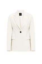 Veste blazer cintrée Antioch Ecru pour femme
