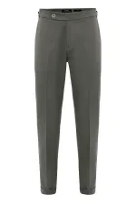 Antioch Haki Yüksek Bel Regular Fit Erkek Pantolon