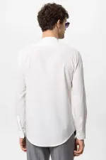 Antioch White Men's Long-Sleeve Shirt
