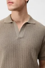 Antioch Bej Premium Dokulu Erkek Triko T-Shirt