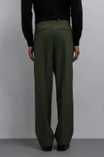 Antioch Açık Haki Relax Fit Baggy Pilili Erkek Pantolon Antioch Açık Haki Relax Fit Baggy Pilili Erkek Pantolon