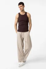 Débardeur homme Antioch marron foncé coupe ajustée