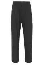 Pantalon ample taille haute anthracite Antioch pour homme