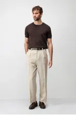 Antioch Coffee Textured Men's Knit T-Shirt