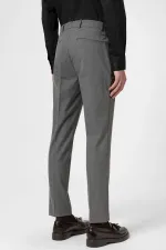 Antioch Gri Yüksek Bel Klasik Erkek Pantolon