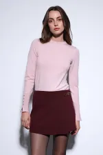 Antioch Pudra Basic Kadın Triko Kazak