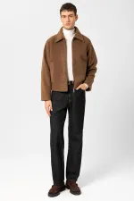 Veste pour homme Antioch Coffee, texture douce et décontractée