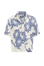 Antioch Blue Patterned Men's Shirt
