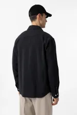 Antioch Siyah İşlemeli Erkek Şapka