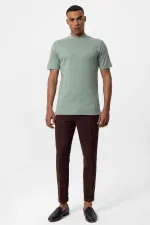 T-shirt basique Antioch Mint coupe ajustée