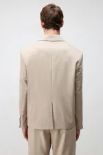 Antioch Stone Relaxed Fit Men's Blazer Jacket