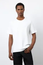 Antioch Ekru Regular Fit Basic Erkek T-Shirt