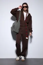 Antioch Coffee Zip-Up Hooded Women's Sweatshirt