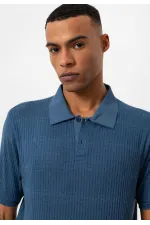 Antioch İndigo Slim Fit Polo Yaka Erkek T-Shirt