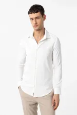 Antioch Beyaz Slim Fit Erkek Gömlek