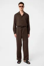 Chemise texturée pour homme Antioch Coffee