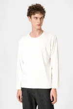 T-shirt basique blanc Antioch pour homme, coupe décontractée