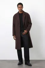 Antioch Coffee Relax Fit Men's Coat