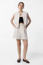 Antioch Taş Oversize Kadın Yelek