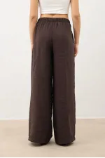 Antioch Dark Brown Modal Blend Women's Trousers