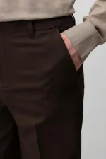 Antioch Koyu Kahve Straight Fit Erkek Pantolon