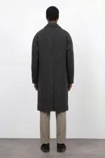 Manteau homme Antioch Anthracite coupe décontractée