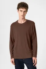 Antioch Kahve Relaxed Fit Basic Erkek T-Shirt