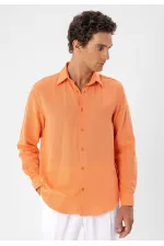 Chemise à manches longues Antioch Salmon pour homme