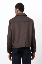 Veste pour homme Antioch Coffee en laine mélangée