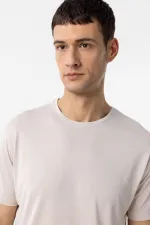 T-shirt homme Antioch Stone coupe classique en tissu technique modal