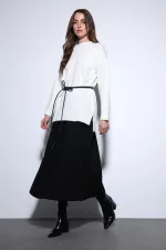 Pull Antioch Off-White pour femme avec détail fendu