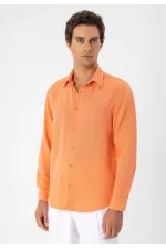 Chemise à manches longues Antioch Salmon pour homme