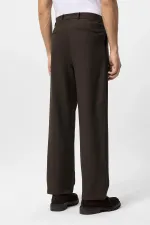 Pantalon ample taille haute marron clair Antioch pour homme