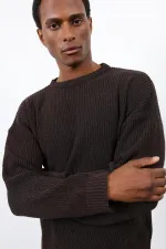 Pull en maille pour homme Antioch Coffee