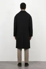 Antioch Siyah Relax Fit Erkek Kaban