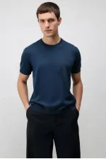 Antioch İndigo Comfort Slim Triko T-Shirt