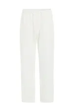Antioch Ecru Linen Blend Jogger Men's Pants