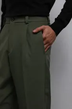 Antioch Açık Haki Relax Fit Baggy Pilili Erkek Pantolon Antioch Açık Haki Relax Fit Baggy Pilili Erkek Pantolon