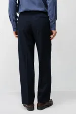 Pantalon Antioch Navy coupe droite pour homme