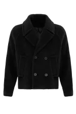 Veste courte à double boutonnage Antioch noire pour homme