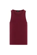 Antioch Bordo Slim Fit Erkek Atlet