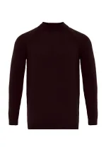 Antioch Mürdüm Yarım Boğazlı Erkek Triko