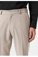 Antioch Bej Yüksek Bel Klasik Erkek Pantolon