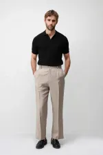 T-shirt en maille texturée premium Antioch Black pour homme