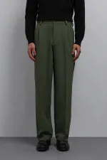 Antioch Açık Haki Relax Fit Baggy Pilili Erkek Pantolon Antioch Açık Haki Relax Fit Baggy Pilili Erkek Pantolon