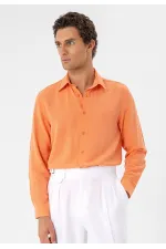 Chemise à manches longues Antioch Salmon pour homme